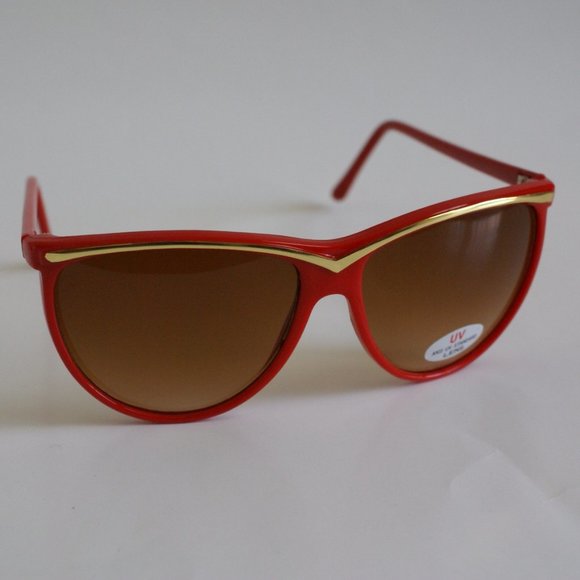 NWT True Vintage 80's retro lady's fashion style sunglasses w/ gradient lens